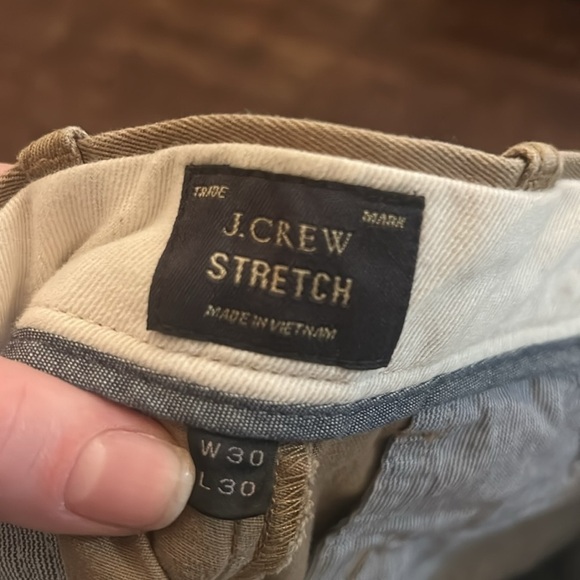 Tan Brown J. Crew 484 Stretch Pants - Picture 5 of 7